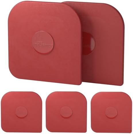 Pan Scraper, 5 Pcs Pot & Dish Scraper Plastic, Sturdy Scraper Kitchen Tool by Matscover