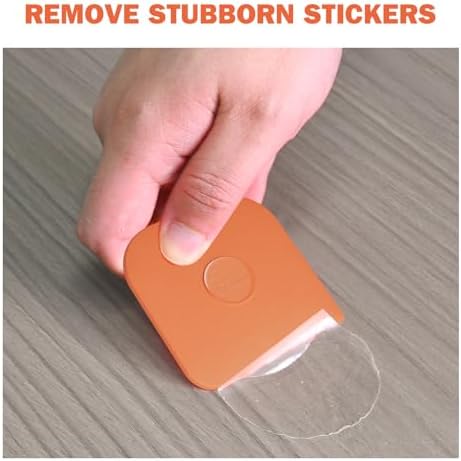 Pan Scraper, 5 Pcs Pot & Dish Scraper Plastic, Sturdy Scraper Kitchen Tool - Image 7