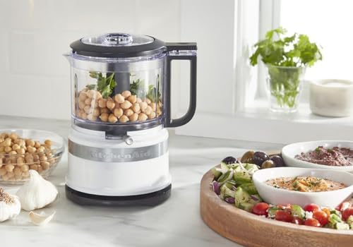 KitchenAid 3.5 Cup Food Chopper, KFC3516WH, White - Image 4