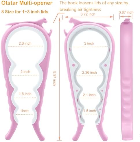 Otstar Jar Opener & Bottle Opener for Seniors with Arthritis, Weak Hands - Image 2
