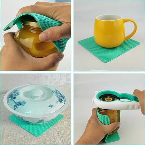 Jar Opener for Weak Hands, 5 in 1 Bottle Opener for Seniors with arthritis - Image 5