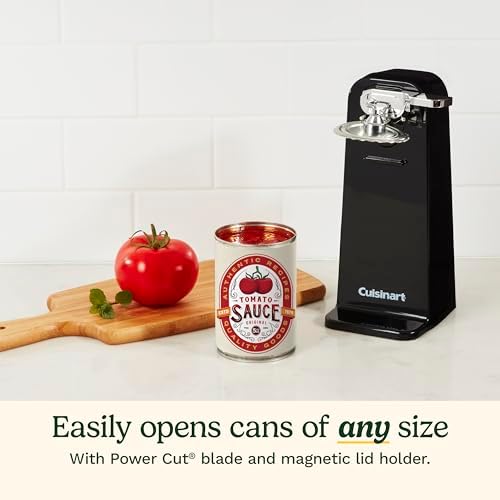 Cuisinart Electric Can Opener, One-Touch Operation, Nonslip Base, Black - Image 2