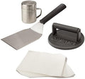 Cuisinart Smash Burger Kit w/Burger Press, Spatula, Shaker & Patty Papers by Cuisinart