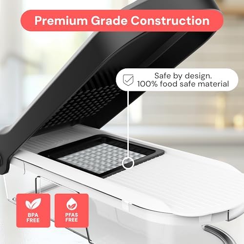 Fullstar Pro Core Vegetable Chopper & Mandoline Slicer, 6-in-1 Kitchen Tool - Image 5