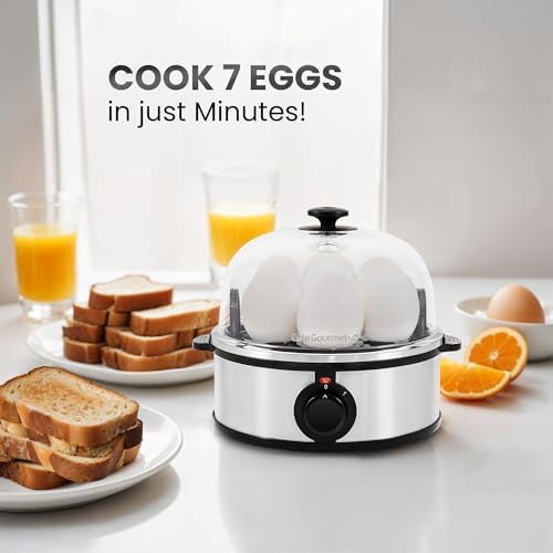 Elite Gourmet 7-Egg Egg Boiler & Cooker, Poacher/Omelet Maker, BPA-Free - Image 7