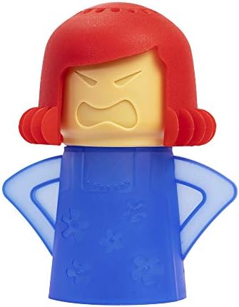 Angry Mom Microwave Cleaner, Mad Mama Microwave Steam Cleaner, Just Add Vinegar and Water, Easily Cleans the Crud in Minutes (Blue) by Aivwis