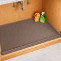 Jin&Bao Under Sink Mat 34" x 22" Waterproof Silicone Cabinet Kitchen Liner by Jin%26Bao
