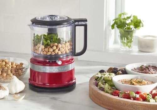 KitchenAid KFC3516ER 3.5 Cup Food Chopper, Empire Red, One Size (Pack of 2) - Image 4