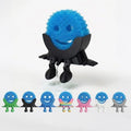 Creative Drainage Sponge Holder: Traceless Glue, 3D Printed Funny Kitchen Sink Holder, Keeps Sponge Dry – for Scrub Daddy (1, Black) by Bestbuyersmakebestsellers