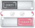 ASSURED SIGNS Dishwasher Magnet Clean Dirty Sign 7 x 2 Inch, Premium Build by AssuredSigns