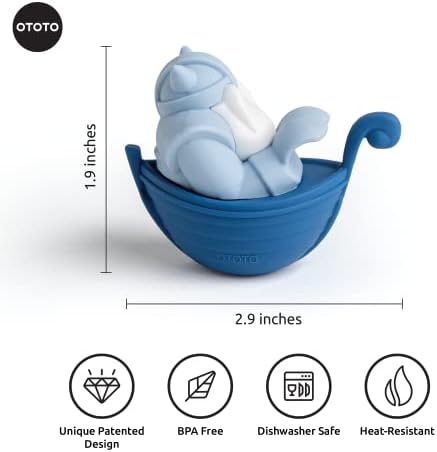 New!!! Bjorn Viking Spoon Holder by OTOTO - Spoon Rest for Stove Top, Kitchen Utensil Holder, Silicone Spoon Rest - Small Kitchen Gadgets, Fun Kitchen Gadgets - Image 2