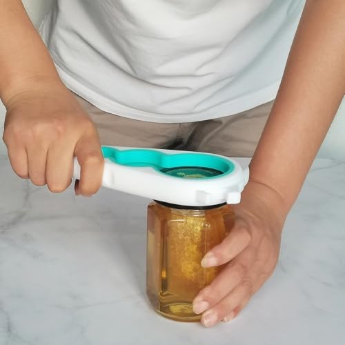 Jar Opener for Weak Hands, 5 in 1 Bottle Opener for Seniors with arthritis - Image 7
