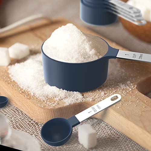 Measuring Cups & Spoons Set, Stackable Cups and Spoons - Image 6