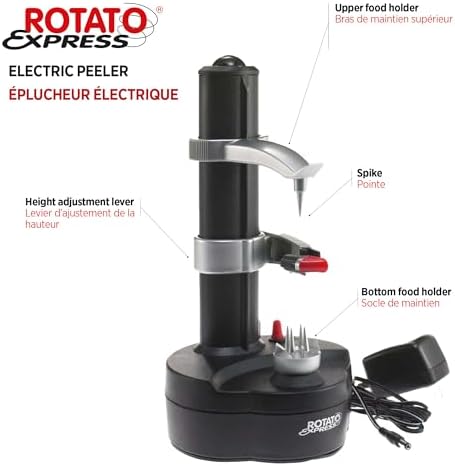 Starfrit Rotato Express Electric Peeler for Potatoes, Fruits & Vegetables - Image 3