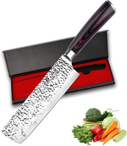 imarku Nakiri Knife 7 Inch,Razor Sharp Japanese Kitchen knife Chef Knife by imarku