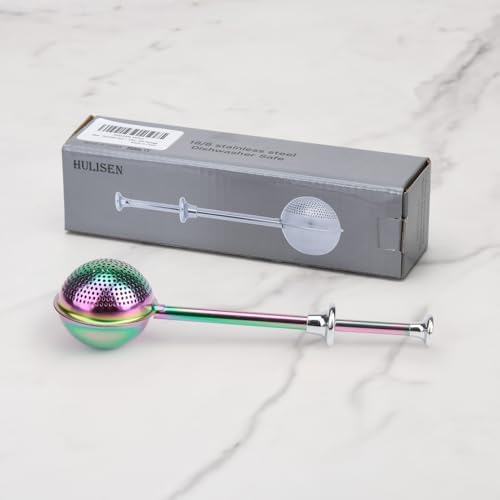 HULISEN Flour Duster, 304 Stainless Steel Flour Sifter for Baking, Rainbow - Image 6
