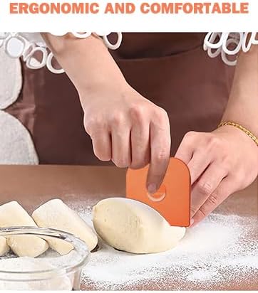 Pan Scraper, 10Pcs Pot & Dish Scraper Plastic, Sturdy Scraper Kitchen Tool - Image 6