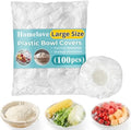 Homelove 100pcs Bowl Covers Bread Proofing - Large Plastic Wrap for Food Sourdough Bread Baking Rising Elastic Reusable Plate Covers Outdoor Food Fresh Keeping Bags Shower Cap Hair Deep Conditioning by Homelove
