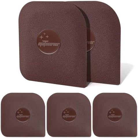Pan Scraper, 5 Pcs Pot & Dish Scraper Plastic, Sturdy Scraper Kitchen Tool by Matscover