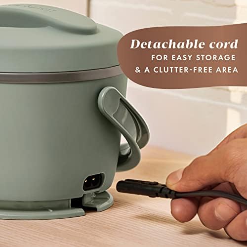 Crock-Pot Portable Electric Lunch Box 20-Ounce Food Warmer Moonshine Green | Ideal for Travel On-the-Go | Keeps Food Spill-Free Warm & Tasty (Pack of 4) - Image 3