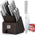 imarku 16-Pieces Knife Set, High-Carbon Stainles Steel Kitchen Knife Set by imarku