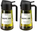 Olive Oil Sprayer for Cooking, 16oz Glass 2 in 1 Oil Dispenser Bottle by Unknown
