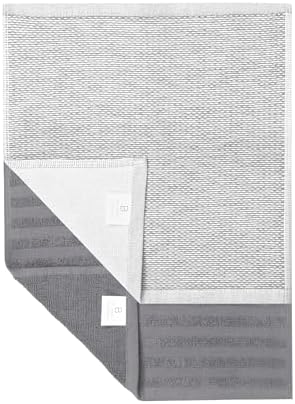 Bumble Premium Dish Cloths 13"x13" (6 Pack) | 100% Natural Ring Spun Cotton | 400 GSM | Highly Absorbent & Soft |Yarn Dyed & Solid Dyed Terry Dish Cloth Set - Grey - Image 6
