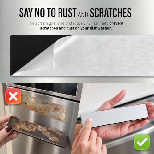 Dishwasher Magnet Clean Dirty Sign by Kubik Letters, Kitchen Organization - Image 2