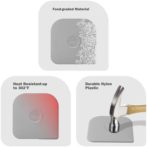 Pan Scraper, 10Pcs Pot & Dish Scraper Plastic, Sturdy Scraper Kitchen Tool - Image 5