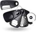 Kitchen Tools and Gadgets Set 5 Pieces, Cooking Essentials, Black by EsieHouzie