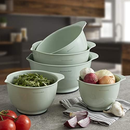 KitchenAid Classic Mixing Bowls, Set of 5, Pistachio (Pack of 4) - Image 4
