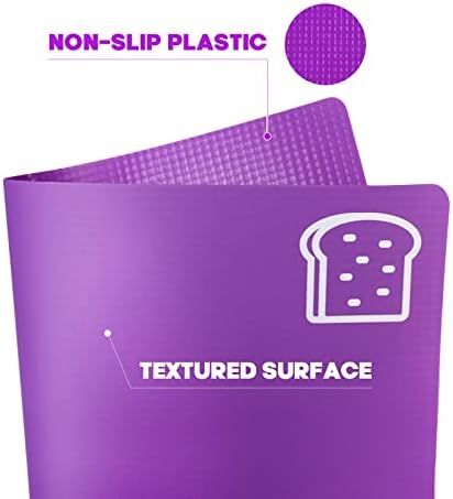 Goodluck 7 Pieces Flexible Cutting Boards, BPA Free Plastic Cutting Boards for Kitchen, Non Slip Cutting Mat for Meat and Vegetables - Image 4