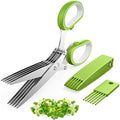 2026 Upgraded Herb Scissors, 5-Blade Kitchen Herb Shears by JOFUYU