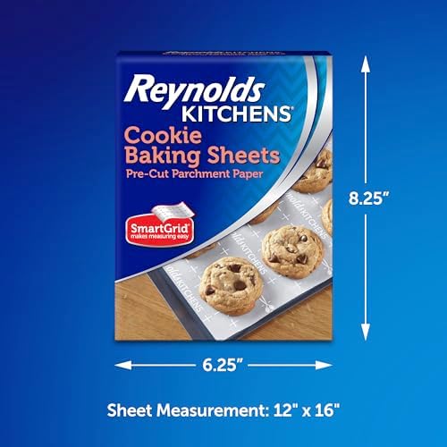Reynolds Kitchens Parchment Baking Sheets, 25 Sheets (Pack of 4), 100 Total - Image 2