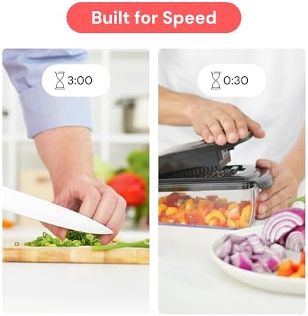 Fullstar Pro Original Vegetable Chopper & Mandoline Slicer 6-in-1 Prep Tool - Image 3