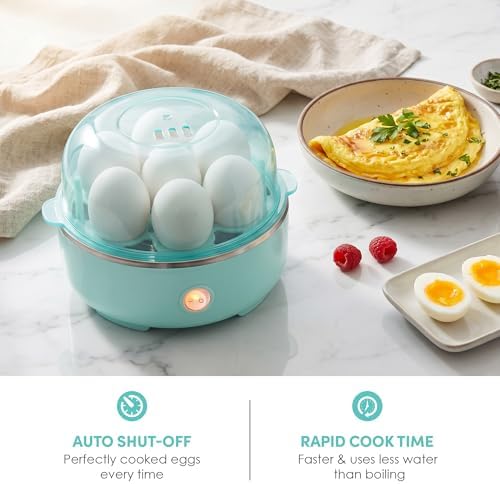 Elite Gourmet 7-Egg Electric Egg Cooker, BPA-Free, Auto Shut-Off - Image 3