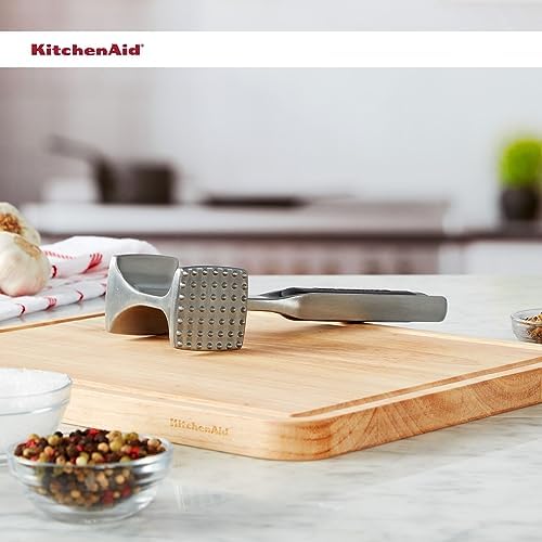 KitchenAid Gourmet Multi Sided Meat Tenderizer for Pounding Meats, Nuts, Shellfish, ect, Hang Hole for Easy Storage, Hand Wash, One Size, Black (Pack of 12) - Image 5