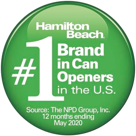 Hamilton Beach Smooth Touch Electric Can Opener With Easy Push Down Lever - Image 5
