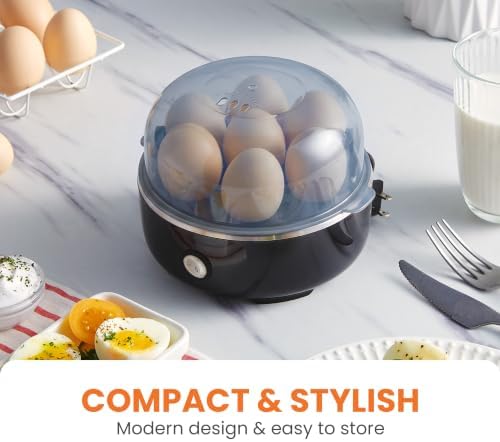 Elite Gourmet 7-Egg Electric Egg Cooker, BPA-Free, Auto Shut-Off - Image 5