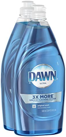 Dawn Ultra Dishwashing Liquid Dish Soap Original Scent, Two 21.6 oz Bottles by Dawn
