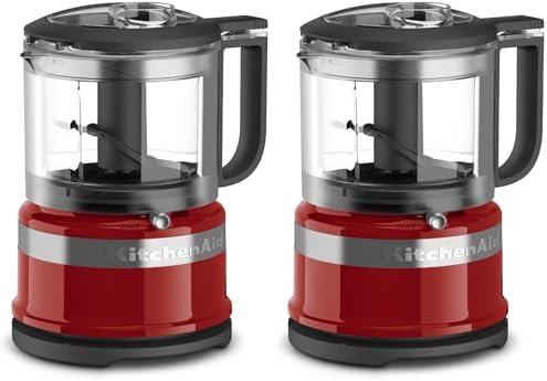 KitchenAid KFC3516ER 3.5 Cup Food Chopper, Empire Red, One Size (Pack of 2) by Unknown