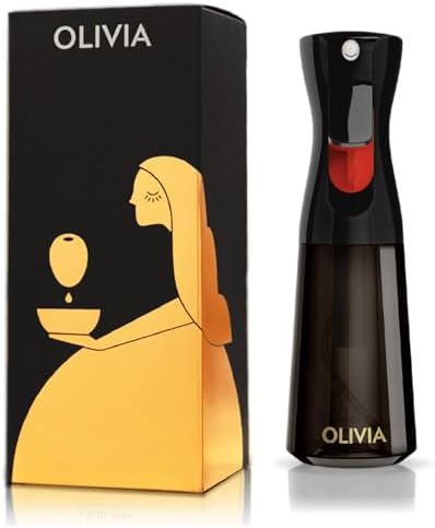 FLAIROSOL OLIVIA SIGNATURE Oil Sprayer, 200ml Glass, Black by Flairosol