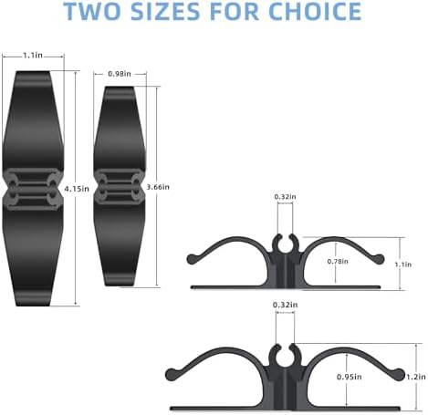 Lancord Cord Organizer for Appliances, 8 Pack Appliance Cord Organizer S&L - Image 4