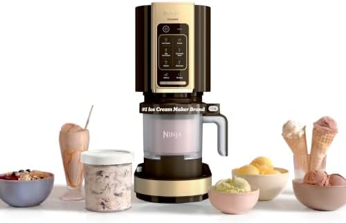 Ninja® Creami® 7-in-1 Ice Cream Maker, Mocha, NC351BR by Unknown