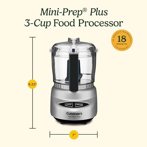 Cuisinart Mini Food Processor, Reversible Blade, 3-Cup Capacity - Image 6