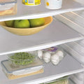 Aiosscd 15PCS Shelf Mats Refrigerator Liners Washable Refrigerator Pads Fridge Mats Drawer Placemats Home Kitchen Gadgets Accessories Organization for Top Freezer(White) by Aiosscd