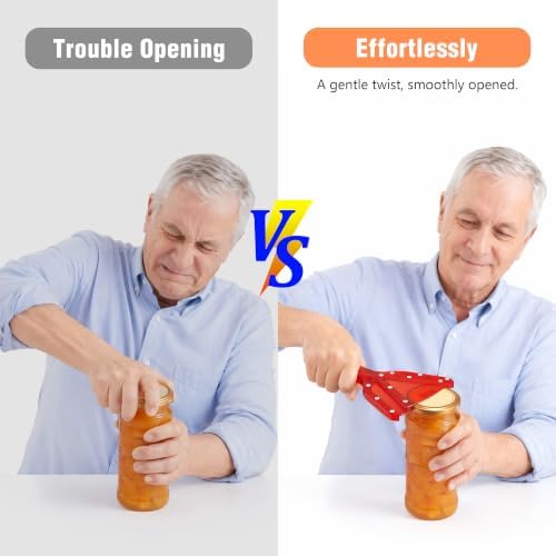Uinxan Patented Jar Opener, Ideal for Weak Hands & Seniors with Arthritis - Image 3
