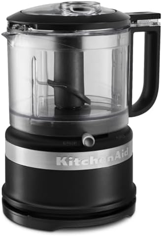 KitchenAid 3.5 Cup Food Chopper KFC3516BM, Matte Black by Unknown