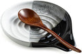 Large Ceramic Spoon Rest for Stove Top and Kitchen Counter, No Mess by Cormomu
