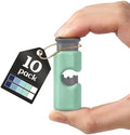 10 Pack Squeeze and Lock Bread Bag Clips, Reusable, Sturdy Plastic, Easy to Use, 5 Colors by Unknown